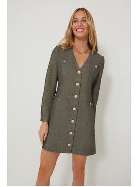 POMANDER PLACE Coventry Metallic Keira Dress M